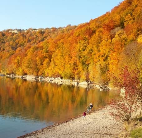 lac automne